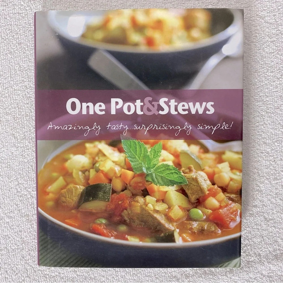 One  Pot & Stews Hard Cover Cookbook - Picture 1 of 13